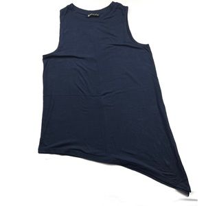 Athleta Asymmetrical Cloudlight Tie Tank Top Sz: Small